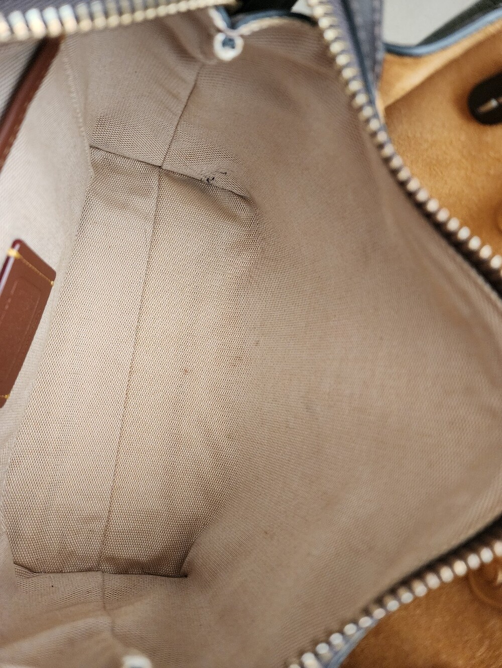 Coach Rogue 25 Army Green and Oxblood Colorblock - Picture 9 of 16